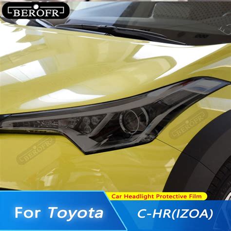 For Toyota Chr 2017 On Gr Sport 2021 2022 Car Headlight Protective Film Front Lights Wrap