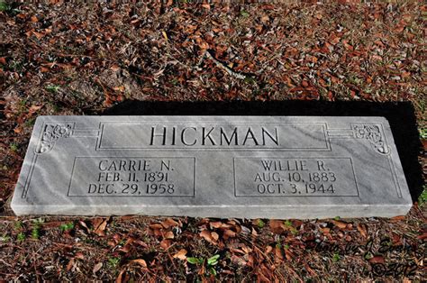 Carrie Norris Hickman Find A Grave Memorial