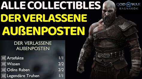 God Of War Ragnar K Alle Collectibles Der Verlassene Au Enposten