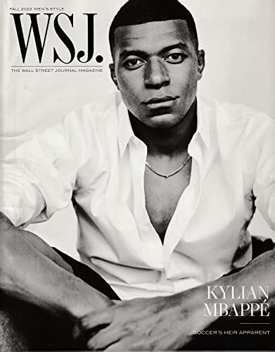 Wall Street Journal Magazine Fall 2022 Kylian MbappÉ Wantitall