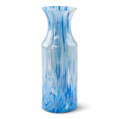 Swirl dekanter vase blå Magnor Glassverk AS