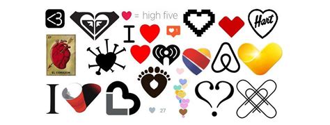 Emblemetric on the history of heart-shaped logo design.