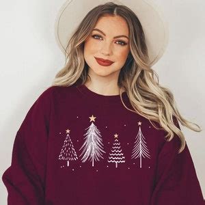 Christmas Tree Sweater, Christmas Trees, Christmas Sweater, Pine Tree ...