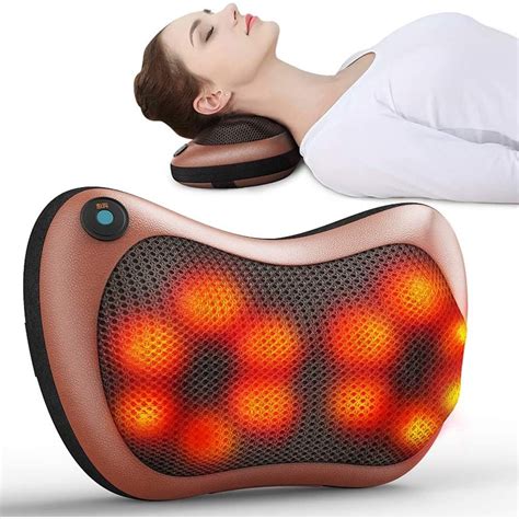 Almofada Massageadora Movimentos Shiatsu Aquecimento Eletr Nico