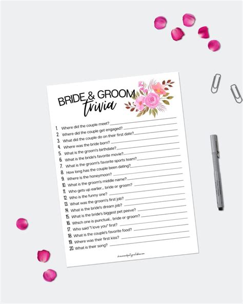 The 15 BEST FREE Printable Bridal Shower Games to Play! - Leap of Faith ...