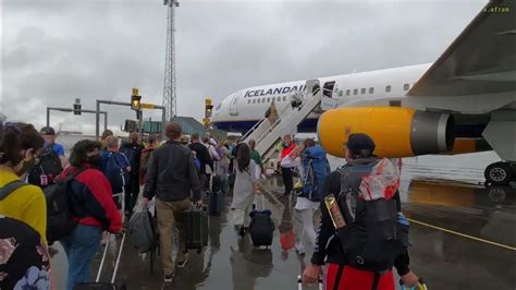 4k Keflavik International Airport Kef Reykjavik Iceland Youtube