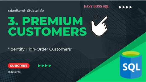 3 Premium Customers Master Sql Ctes Calculate Average Orders And