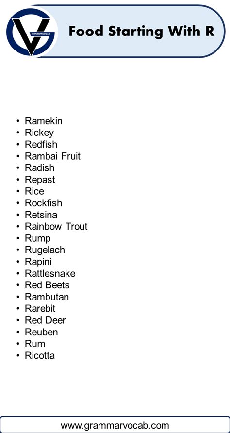 List Of Nouns That Start With R Grammarvocab