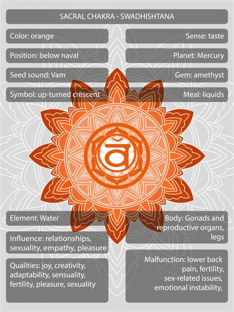 Sacral Chakra The Second Chakra Sacral Chakra Second Chakra