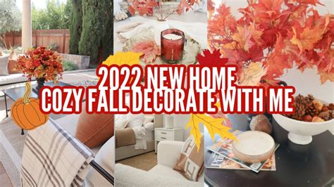 Fall Decorate With Me Fall Decor Ideas Making The New House