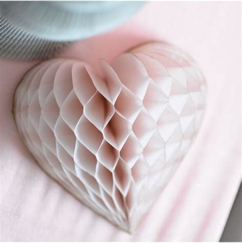 Decopompoms Co Uk Heart Party Decoration Honeycomb Paper