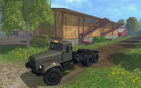 FS15: KRAZ 258 v 1.1 MAZ & Kamaz & Gaz Mod für Farming Simulator 15
