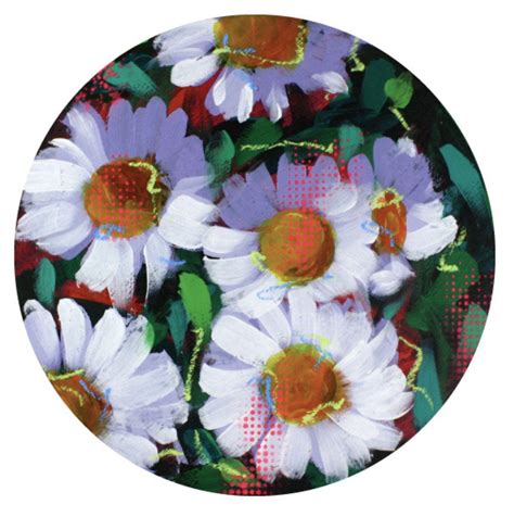 Steve Javiel Daisy No Impressionist Daisy Painting For Sale At