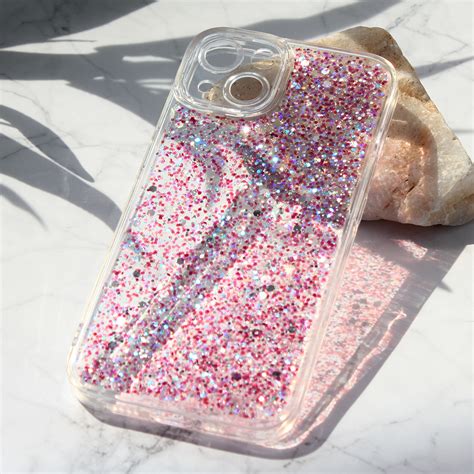 Maska Futrola Glitter Za IPhone 13 6 1 Ljubicasta Mob Shop