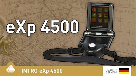 Metal Detector Exp 4500 3d Ground Scanner For Treasure Hunters And