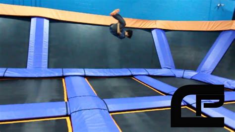 Parkour At Skyzone Trampoline Park Kicked Out Youtube