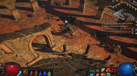 Primer Video Jugando Path Of Exile Duelist Lv28 Subiendo De Lv Templo