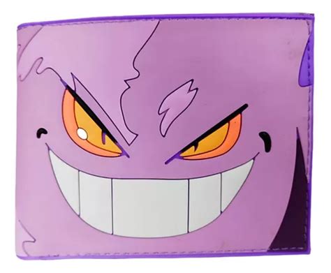 Billetera Gengar Pokemon Snorlax Pikachu Charmander Squirtle Envío gratis