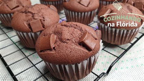 Delicioso Muffin De Chocolate Bolinhos De Chocolate Youtube