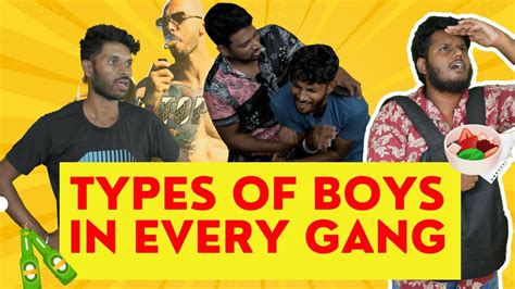 Type Of Friends In Every Gang Coneice Joshua Nirmal Coneice Comedy