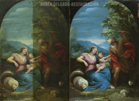 Conservaci N Restauraci N De Pintura Sobre Cobre Delgado Con Res