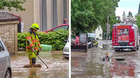 Heftige Unwetter In Deutschland Schlammkruste Berzieht Dorf Dwd