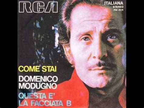 Domenico Modugno Volare Nel Blu Dipinto Di Blu