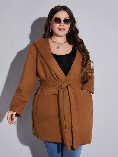 Plus Size Overcoats Fashion Plus Size Overcoats Shein Usa