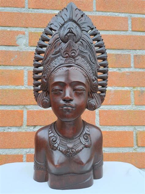 Bust Wood Bali Indonesia Catawiki