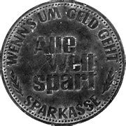 Token 40 Jahre Weltspartag Federal Republic Of Germany Numista