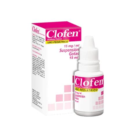 Clofen Diclofenac Pot Sico En Gotas Pedi Trico Mg Ml Ml Dollder