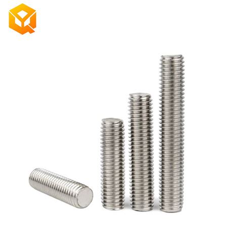 Fasteners DIN975 Galvanized 304 Stainless Steel Fully Threaded Rod Zinc