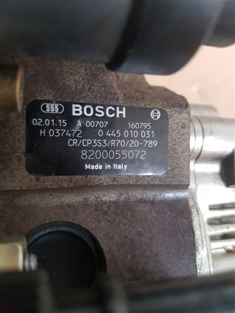 Bosch Pumpa Za Renault 1 9 Dci 120 Ks 88 Kw