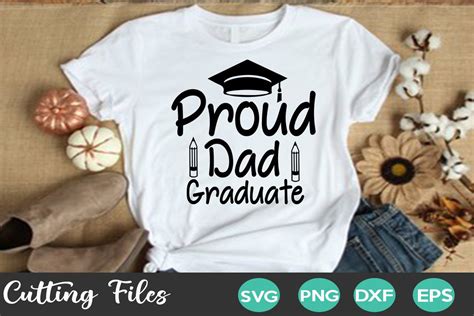 Proud Dad Graduate Graphic By Haz Studio · Creative Fabrica