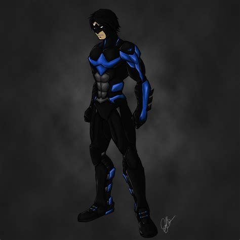 Nightwing Concept 2 by joeybowsergraphics on DeviantArt