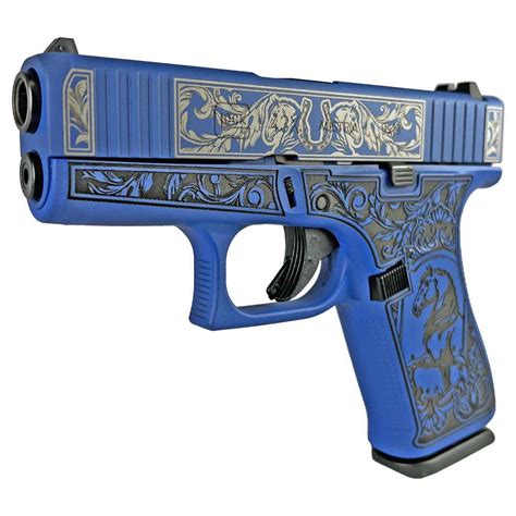 Glock 43x 9mm Glock And Horses Blue Carters Country