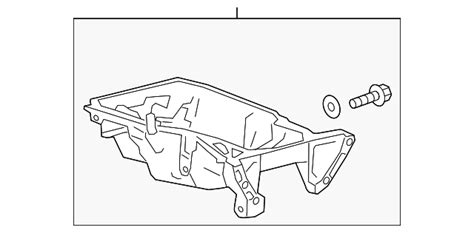 C A Pan Assembly Oil Honda Honda Factory Parts