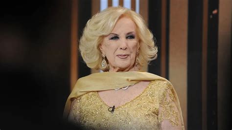 Esc Ndalo Se Cancel La Vuelta De Mirtha Legrand A La Televisi N Por