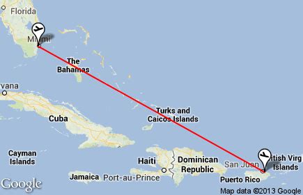 How Far is Puerto Rico from Miami Florida? - Distance and Travel Guide ...