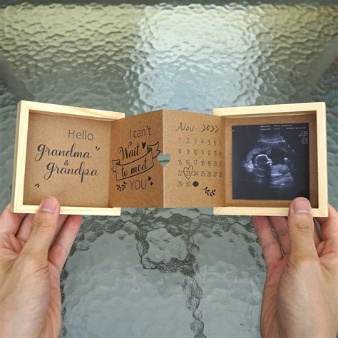 Hamuiers Pregnancy Announcement For Grandparents Grandparents Baby