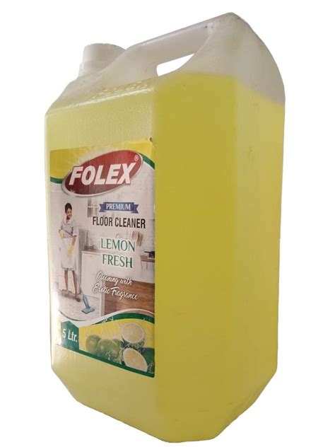 Folex Lemon Fresh Premium Floor Cleaner At Rs 250 Can Floor Cleaning