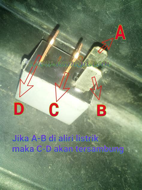Pemeriksaan Relay Utama Pada Pgm Fi Honda Hobi Motor