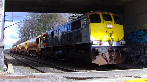 Ie Class Locomotive Hobs Train Portmarnock Station Dublin