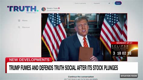 Trumps Truth Social Stock Price Slides Cnn Business