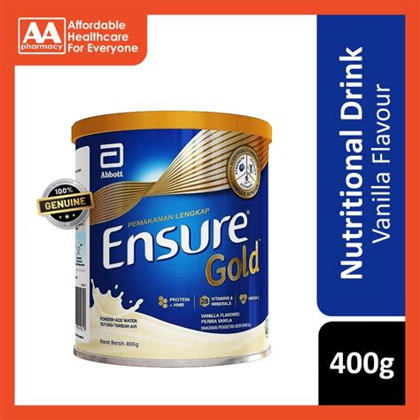 Ensure Gold Vanilla Flavour G Lazada