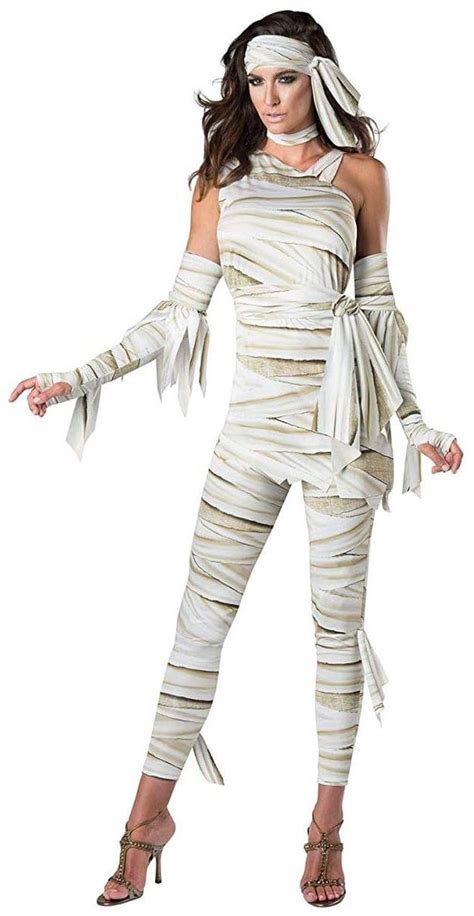 Unwrapped Mummy Women's Costume - PartyBell.com