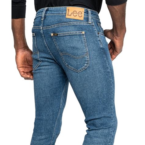 Lee Jeans Malone Stonewash Skinny Jeans In Easy Blue