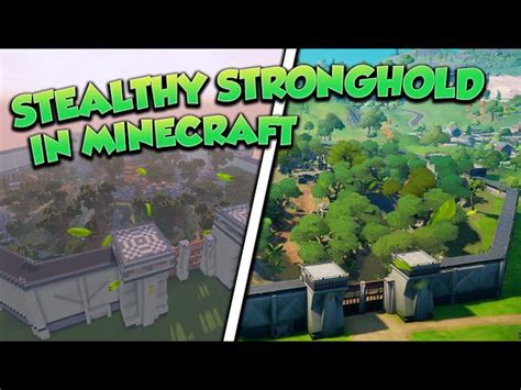 Fortnite - Stealthy Stronghold Minecraft Map