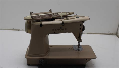 Vintage Singer Rocketeer A Slant O Matic Sewing Machine Untested