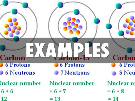 Examples Of Isotopes